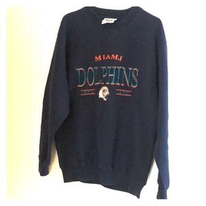 Vintage Miami Dolphins Sweatshirt Size Medium
